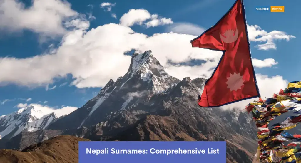 nepali surnames